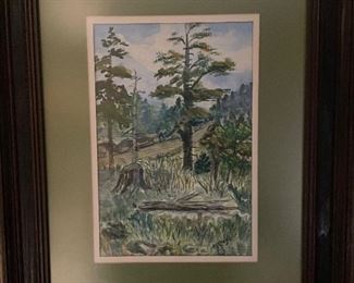 wall art water color