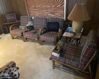 rattan lounge set 
