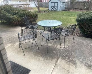 vintage patio set