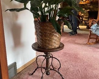 antique plant stand
