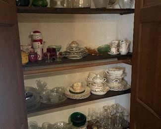 Glassware fine china depression and more