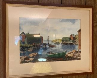 Watercolor original Erhard Ericson