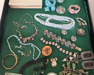Vintage jewelry, Coro, EISENBERG ice, sterling Siam, and more! More pics in next few days. 