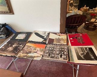 Vintage rock and roll records 