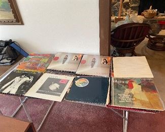 Vintage rock and roll records 
