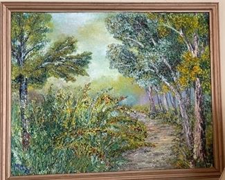 1973 painting by Martha Crandall