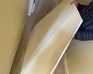 pottery barn corner desk top