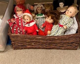 Assorted Vintage Dolls