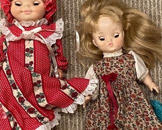 Assorted Vintage Dolls