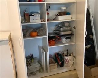 White Storage Cabinet
