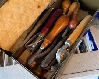 Sold. Leather Tools