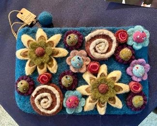 Handmade Felted Coin Purse