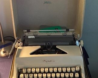 Vintage Olympia Typewriter