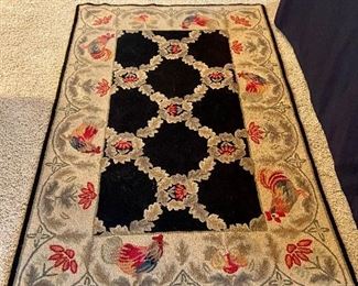Rooster Throw Rug