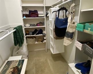 purses hats and shoes