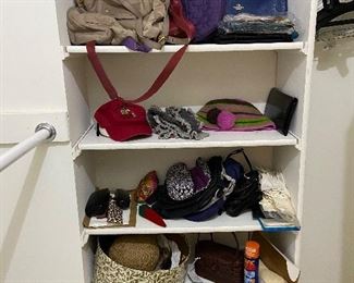 purses hats and shoes