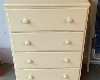 Buy it Now$40. 4-drawer white pine dresser
