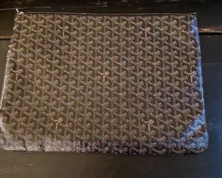 Authentic Goyard Clutch - front