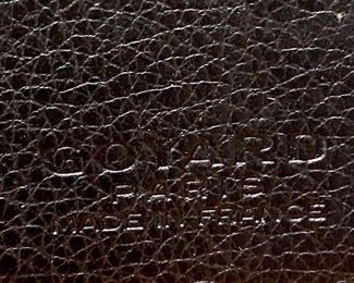 Authentic Goyard Clutch - label