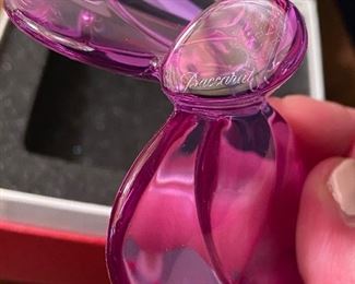 Baccarat Purple Butterfly