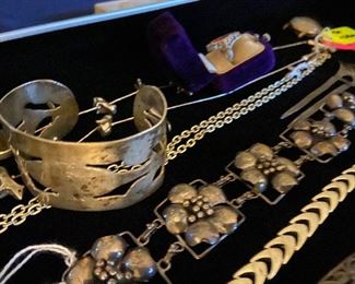 Vintage sterling jewelry 