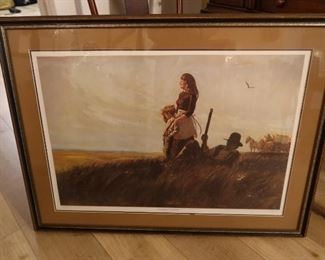 "First Glimpse of The Rockies" Signed and numbered