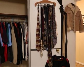 Men's Clothes and Ties - We have 3 Closets Full