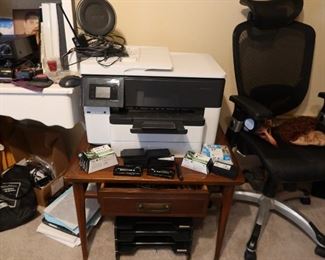 Epson Printer - Midcentury End Table