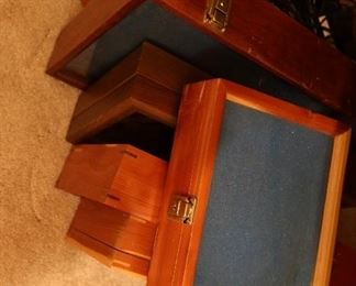 Wooden Display Cabinets