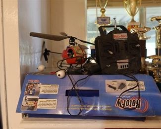 Remote Helicopter - Car Trophies