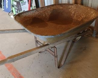 Vintage Wheel Barrel