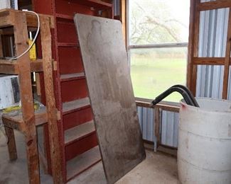 Metal Shelf - Plywood -