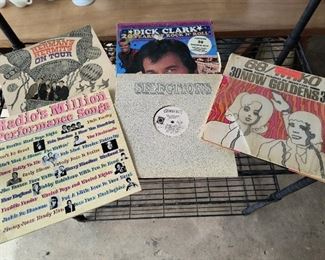 Assorted record albums