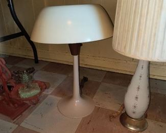 Unusual MCM table lamp