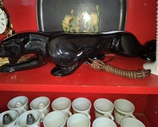 Black panther TV lamp