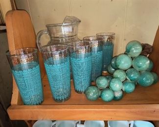 Great pitcher and glass set