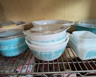 Lots of great Pyrex
