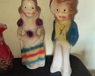 Chalk ware figurines