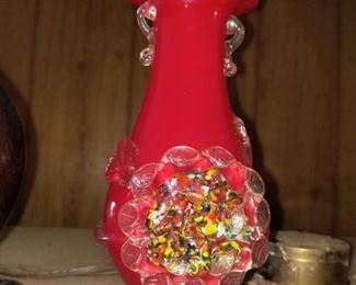 Art glass vase