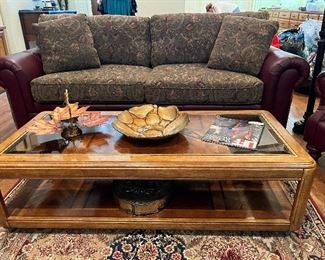 Mayo sofa and rectangular coffee table
