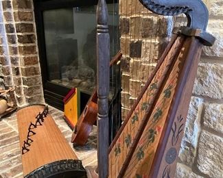 Antique string instruments