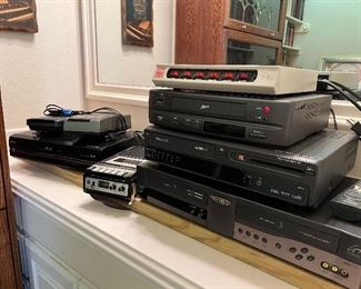 VCR, VHS, DVD