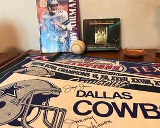Dallas Cowboys memorabilia