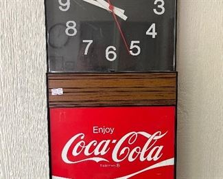 Coca-Cola clock