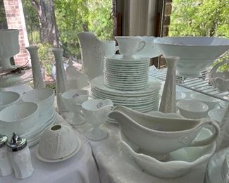 White China and tableware 