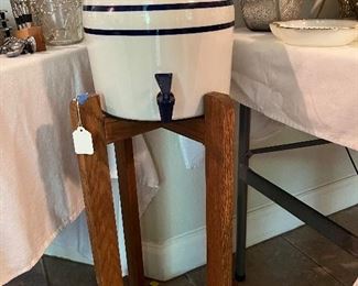crock beverage dispenser