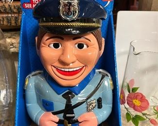 Cookie Cop cookie jar