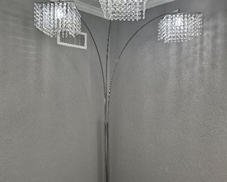 Crystal Inspirational Arch Floor Lamp