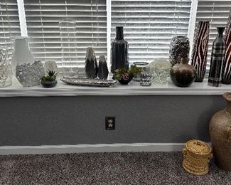 Decorative Vases, Trays, Decor