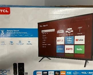 New- TCL 32" Roku TV 325325
